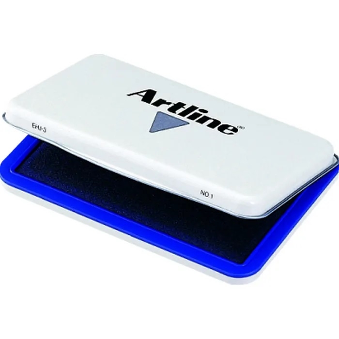 EHJ-3BL.jpg ARTLINE STAMP PAD No.1 BLUE 67X106MM - Image 1