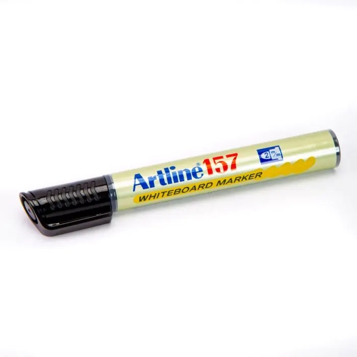 EK-157BLK.jpg ARTLINE 157 WHITEBOARD MARKER BLACK - Image 1