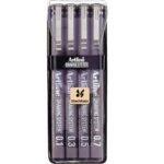 ARTLINE DRAWING SYSTEM SET 0.1,3,5,7 BLACK