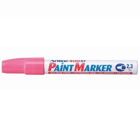 EK-400XFPI.jpg ARTLINE 400XF 2.3MM PAINT MARKER PINK - Image 1