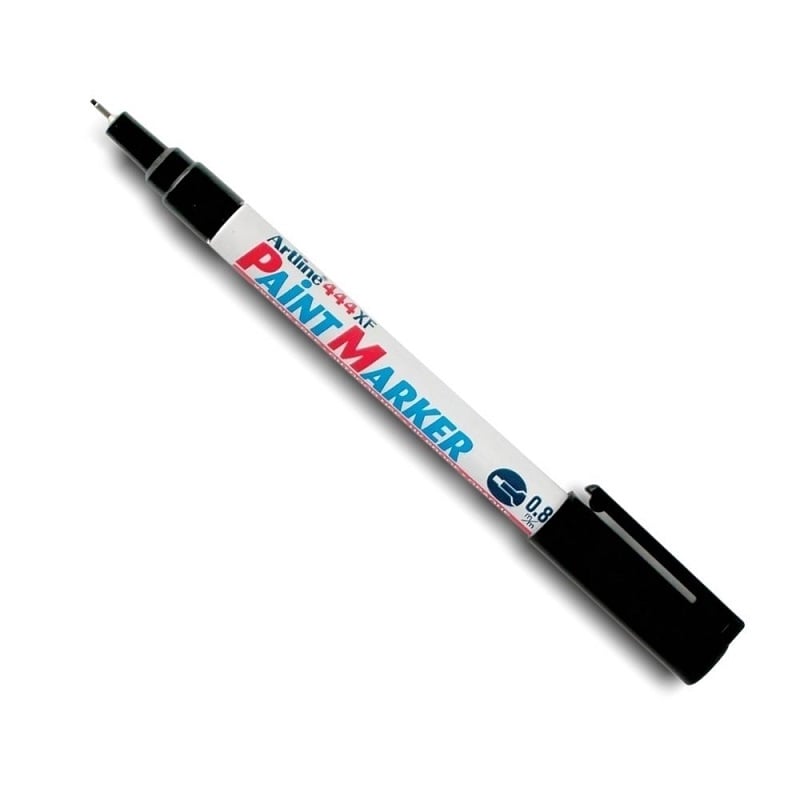 EK-444XFBLK.jpg ARTLINE 444XF 0.8MM PAINT MARKER BLACK - Image 1
