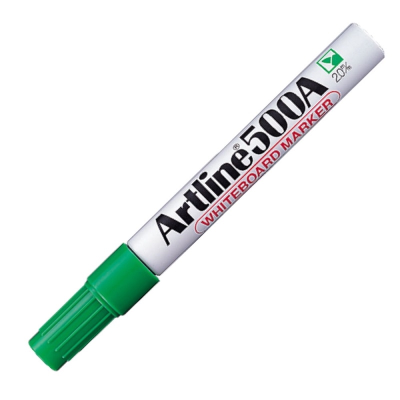 EK-500AGR.jpg ARTLINE 500A WHITEBOARD MARKER GREEN - Image 1