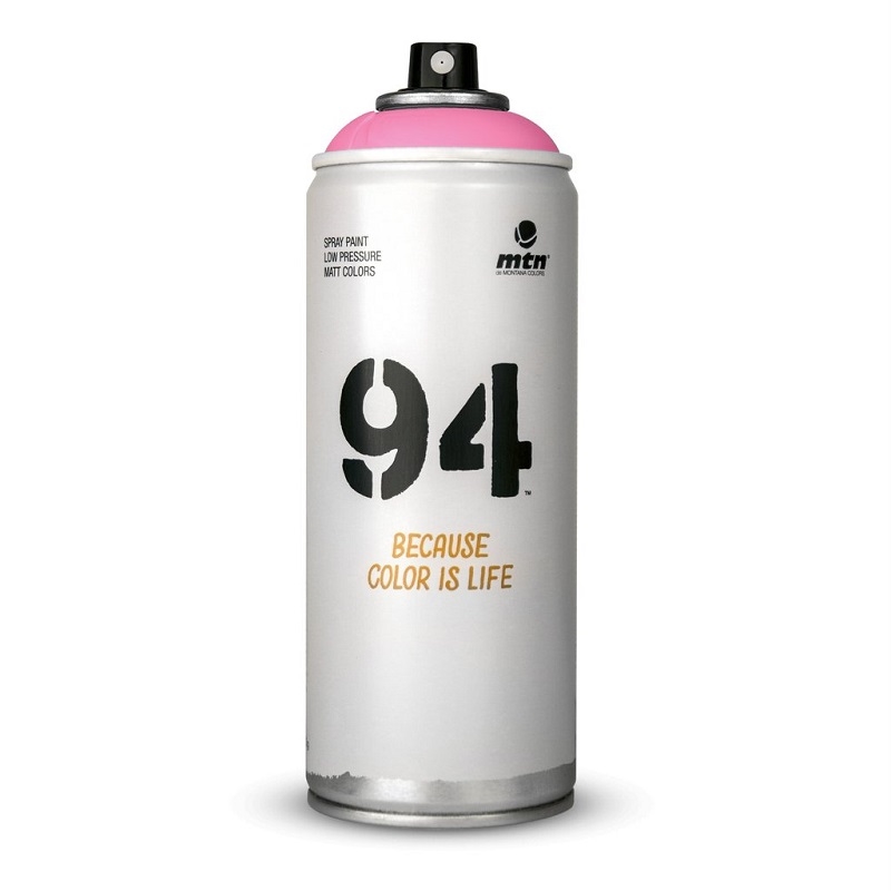 MTN94R-V165.jpg MTN 94 SPRAY PAINT 400ML ORCHID PINK - Image 1
