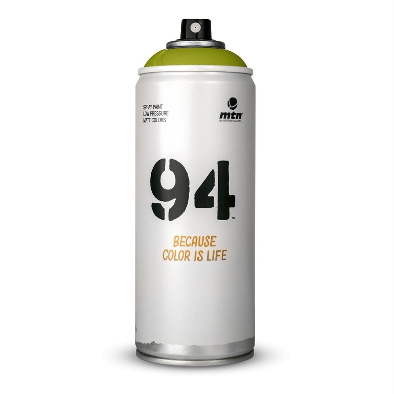 MTN94R-V60.jpg MTN 94 SPRAY PAINT 400ML KRYPTON GREEN - Image 1