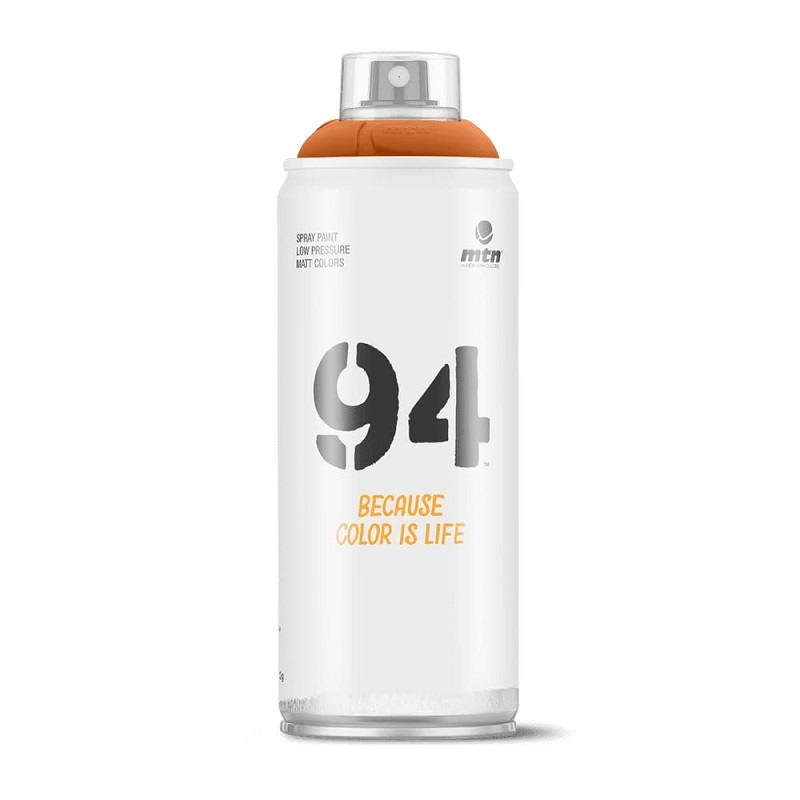 MTN94R-V98.jpg MTN 94 SPRAY PAINT 400ML BEAN BROWN - Image 1