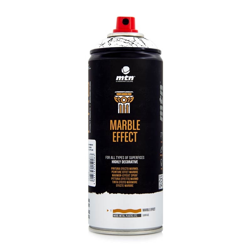 MTNPROMARBLB.jpg MTN PRO 400ML SPRAY MARBLE EFFECT BLACK - Image 1