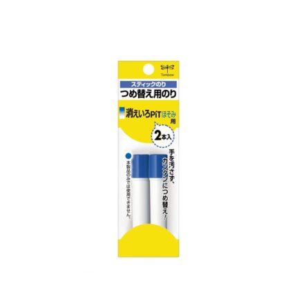 TOMBOW GLUE STICK PEN REFILL 2PCS [BLUE]