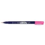 TOMBOW FUDENOSUKE BRUSH PEN HARD TIP NEON PINK