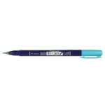 TOMBOW FUDENOSUKE BRUSH PEN HARD TIP NEON BLUE