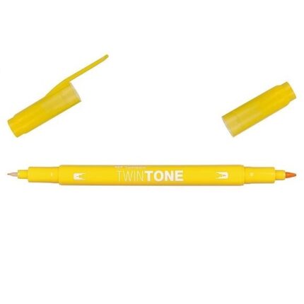 TOMBOW TWINTONE MARKER 0.3/0.8MM YELLOW