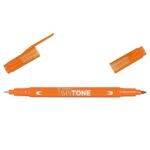 TOMBOW TWINTONE MARKER 0.3/0.8MM ORANGE