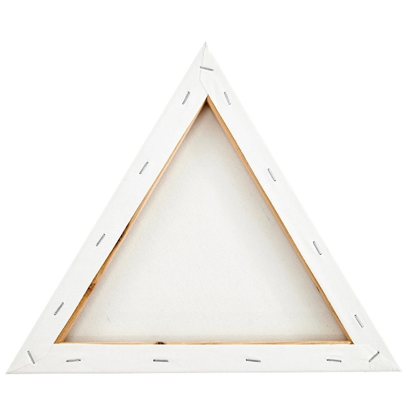 WPE5305T-SB-12.jpg RAINBOW TRIANGLE STRETCHED CANVAS 12IN/31CM - Image 1