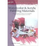 ARTISTS LIBRARY BOOK SERIES 18 WATERCOLOR+ACRYLIC PAINTING MATERIALS
