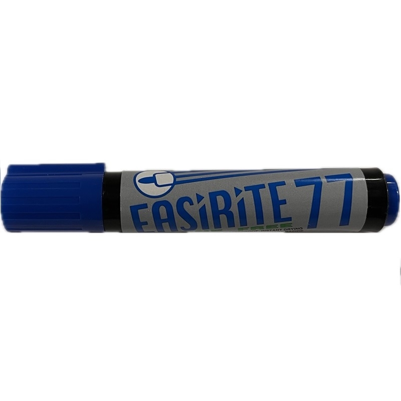 EK-77BL.jpg EASIRITE 77 PERMANENT MARKER BLUE - Image 1