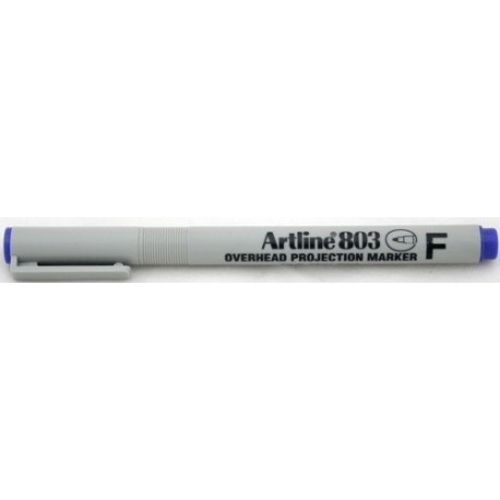 EK-803BL.jpg ARTLINE 803 F OVERHEAD PROJECTION MARKER BLUE - Image 1