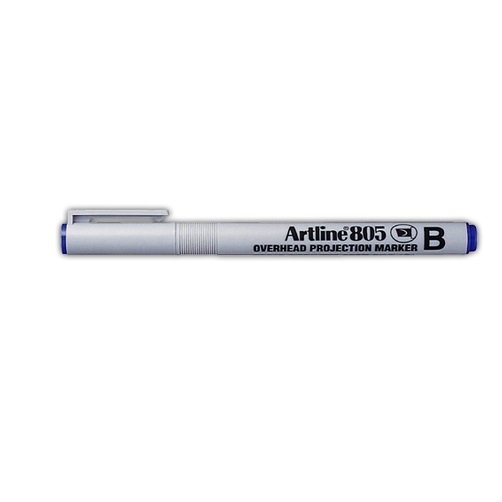EK-805BL.jpg ARTLINE 805 B OVERHEAD PROJECTION MARKER BLUE - Image 1