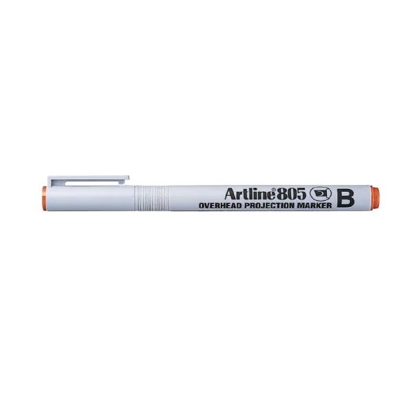 EK-805BR.jpg ARTLINE 805 B OVERHEAD PROJECTION MARKER BROWN - Image 1