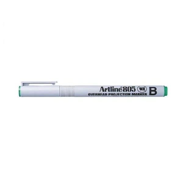 EK-805GR.jpg ARTLINE 805 B OVERHEAD PROJECTION MARKER GREEN - Image 1