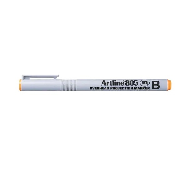 EK-805OR.jpg ARTLINE 805 B OVERHEAD PROJECTION MARKER ORANGE - Image 1