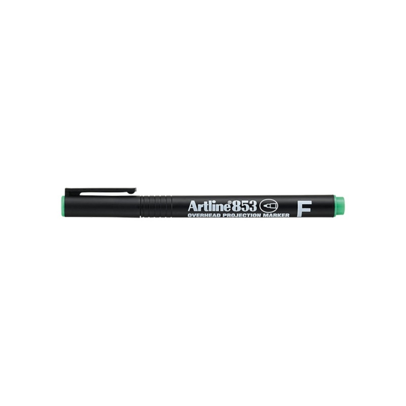 EK-853GR.jpg ARTLINE 853 F OVERHEAD PROJECTION MARKER GREEN - Image 1