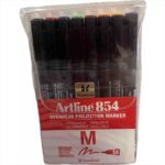 ARTLINE 854 M OVERHEAD PROJECTION MARKER SET OF 8