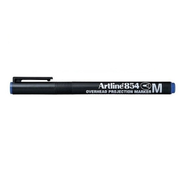 EK-854BL.jpg ARTLINE 854 M OVERHEAD PROJECTION MARKER BLUE - Image 1