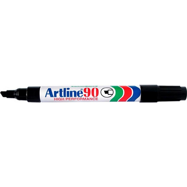 EK-90BLK.jpg ARTLINE 90 PERMANENT MARKER BLACK - Image 1