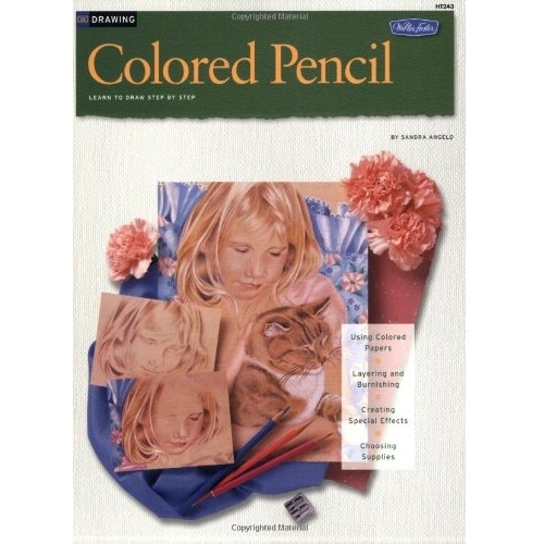 HT243.jpg HOW TO DRAW BOOK SERIES 243 DRAWING - COLORED PENCIL - Image 1