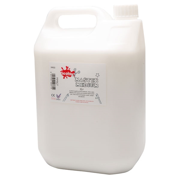 SCLDMM5LT.jpg 5LT SCOLA PREMIUM PVA GLUE MASTER MEDIUM - Image 1