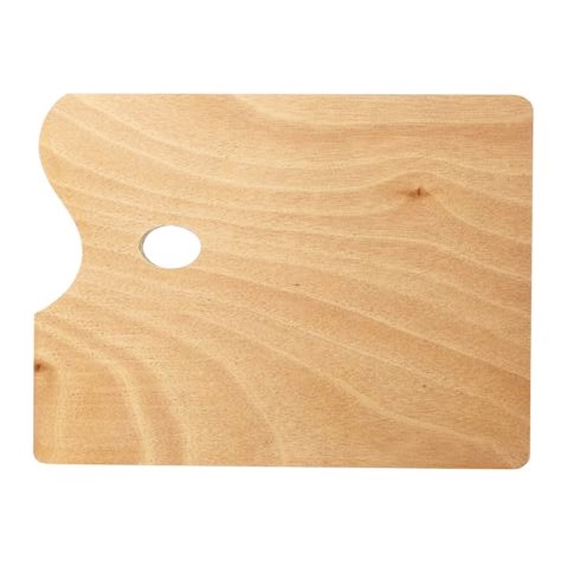 WPE5312-20X30.jpg WOODEN PALETTE RECTANGLE 20X30CM - Image 1