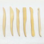 WOODEN MODELLING TOOLS SET 6PCS 6IN