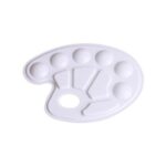 PLASTIC PALETTE OVAL 23X17CM