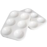 PLASTIC PALETTE 6 WELL RECTANGULAR 14X8.5CM