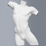 STYROFOAM TORSO MAN H.83CM