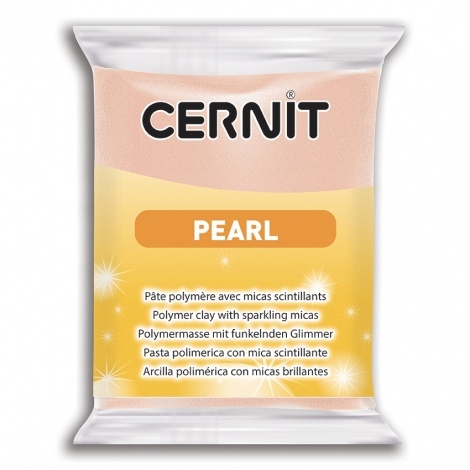 CP0860056475CE.jpg CERNIT POLYMER CLAY PEARL 56G PINK - Image 1