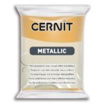 CERNIT POLYMER CLAY METALLIC 56G GOLD