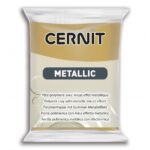 CERNIT POLYMER CLAY METALLIC 56G RICH GOLD