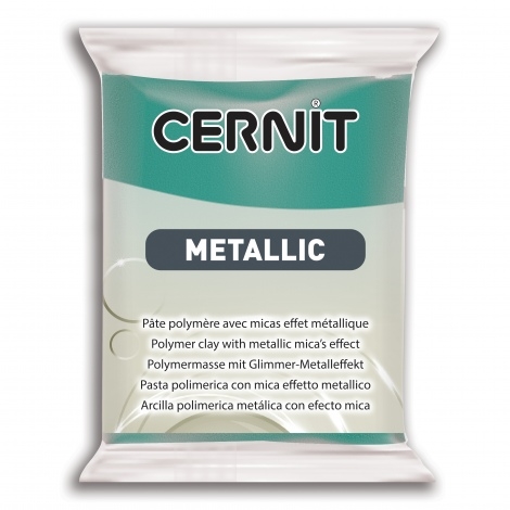 CP0870056676CE.jpg CERNIT POLYMER CLAY METALLIC 56G TURQUOISE - Image 1
