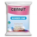 CERNIT POLYMER CLAY No.1 56G RASPBERRY