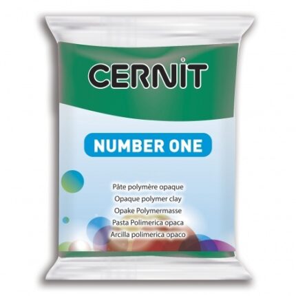 CERNIT POLYMER CLAY No.1 56G EMERALD GREEN
