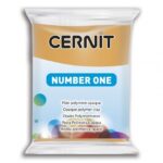 CERNIT POLYMER CLAY No.1 56G YELLOW OCHRE