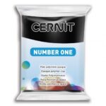 CERNIT POLYMER CLAY No.1 56G BLACK