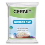 CERNIT POLYMER CLAY No.1 56G LIGHT GREEN