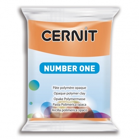 CP0900062752CE.jpg CERNIT POLYMER CLAY No.1 56G ORANGE - Image 1