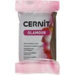 CERNIT POLYMER CLAY GLAMOUR 56G BRONZE