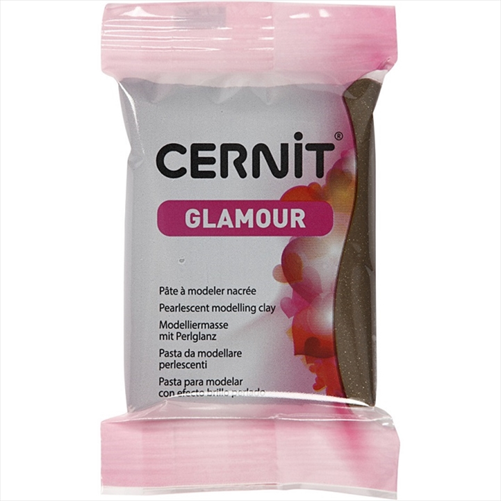 CP0910062058CE.jpg CERNIT POLYMER CLAY GLAMOUR 56G BRONZE - Image 1