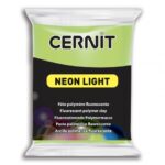 CERNIT POLYMER CLAY NEON 56G GREEN