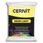 CERNIT POLYMER CLAY NEON 56G YELLOW