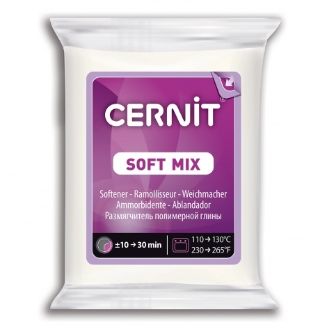 CP1050056005CE.jpg CERNIT POLYMER CLAY 56G SOFT MIX - Image 1