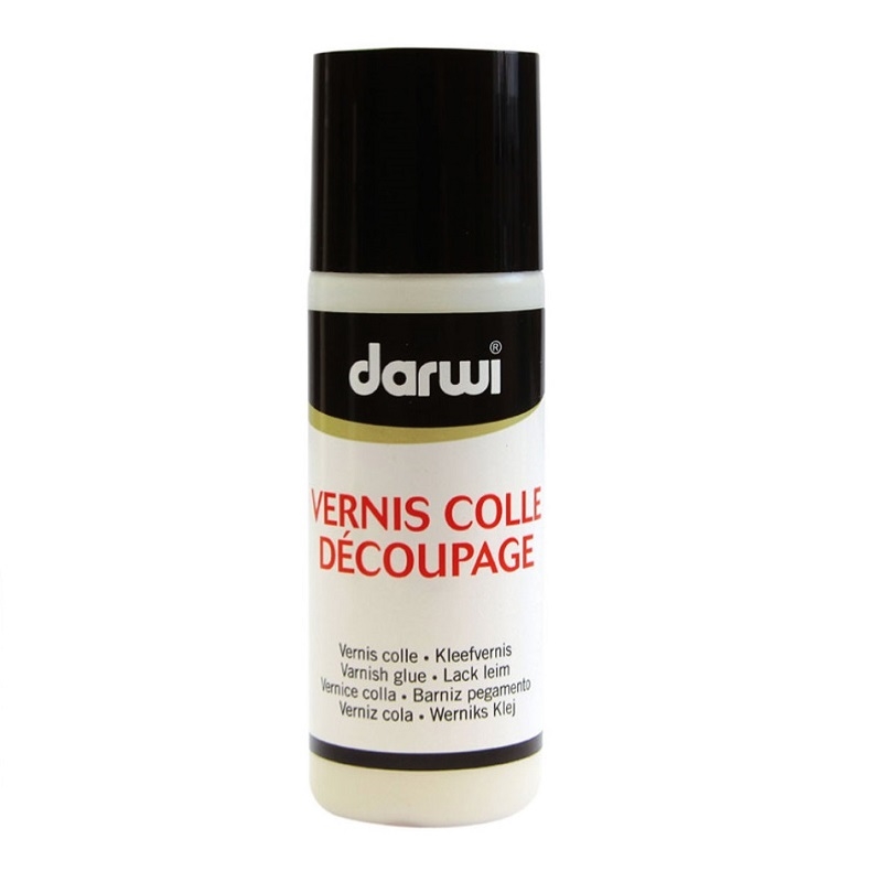 CP3300080002DA.jpg DARWI VARNISH GLUE DECOUPAGE 80ML - Image 1